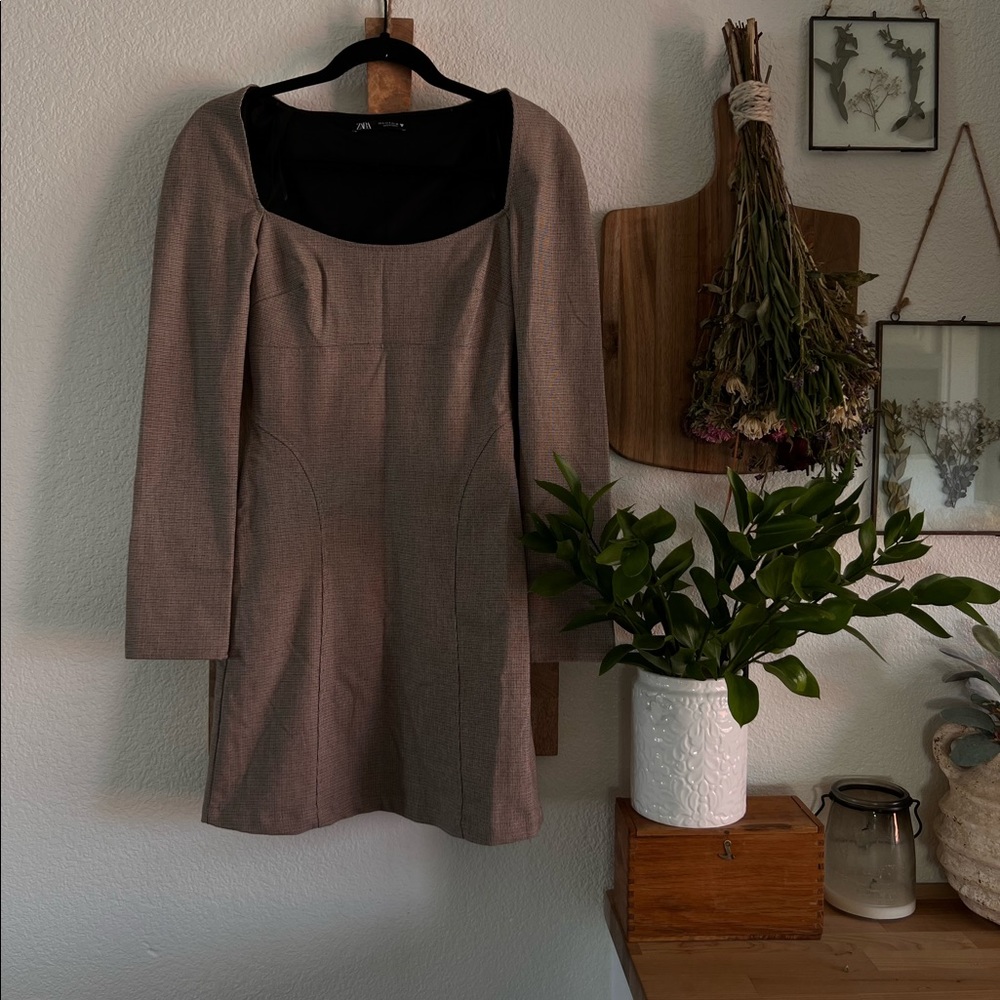 ZARA Academia Mini Dress